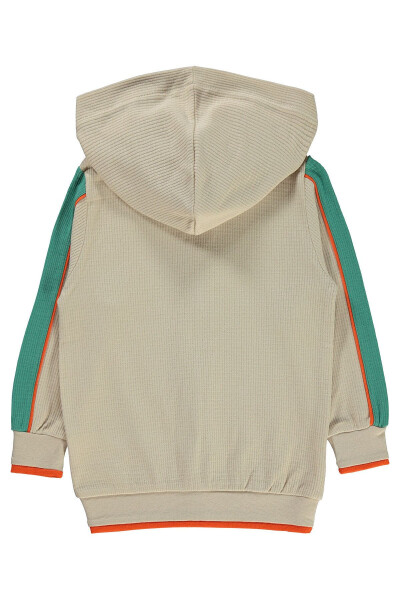 Boy's Cardigan 2-5 Years Old Stone Color - 6