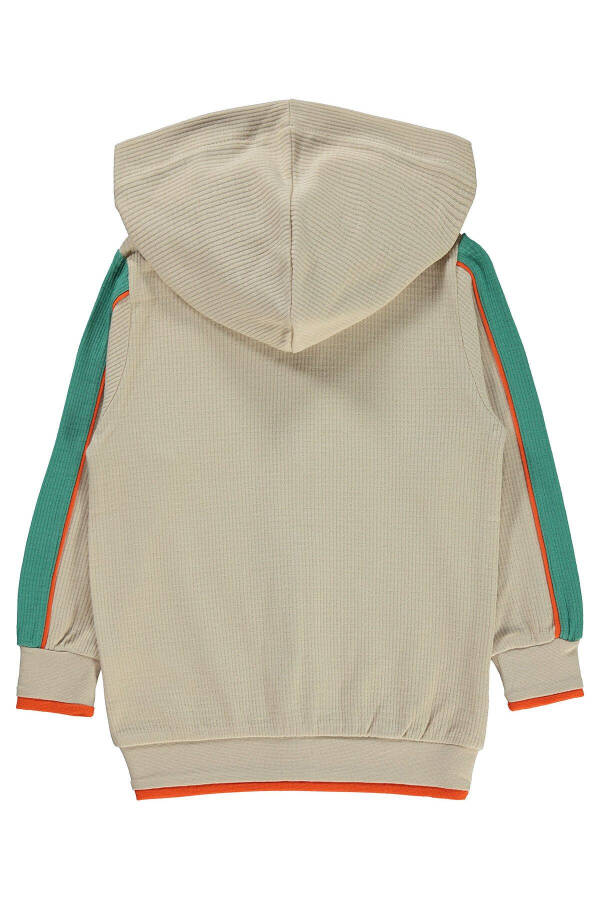 Boy's Cardigan 2-5 Years Old Stone Color - 4