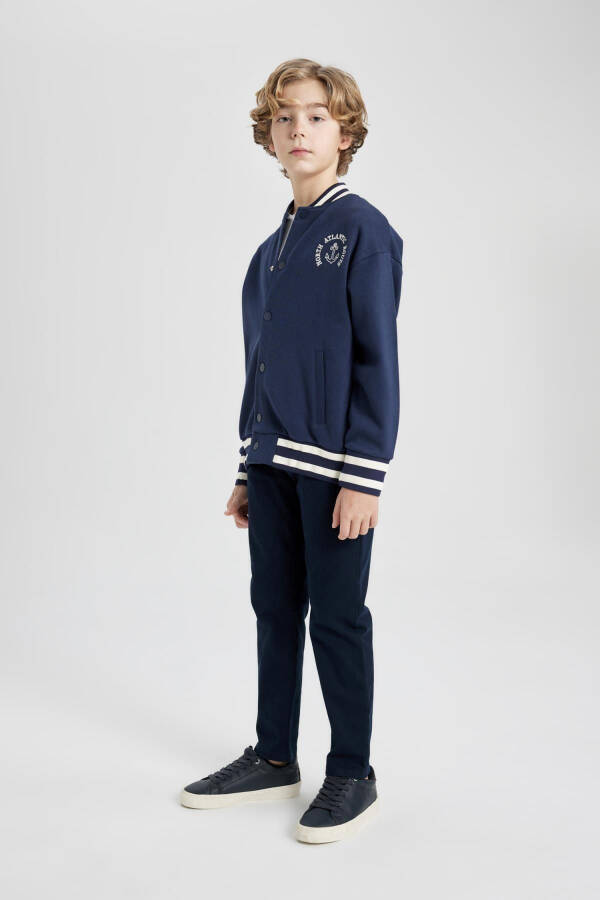 Boys College Neck Bomber Jacket B6538a824sp - 2