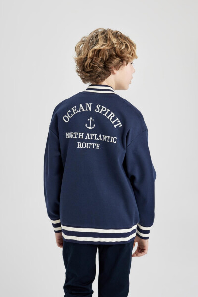 Boys College Neck Bomber Jacket B6538a824sp - 4