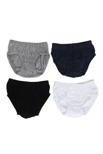 Boys' Colored Briefs 100% Cotton 4-Pack - 2
