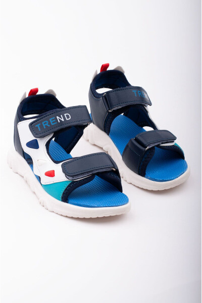 Boys' Comfortable Soft Everyday Sandals with Buckle - 10