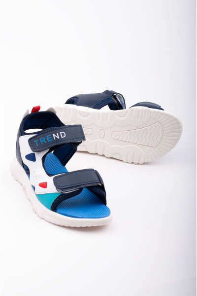 Boys' Comfortable Soft Everyday Sandals with Buckle - 12