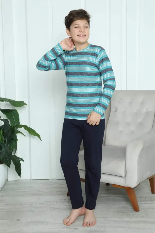 Boy's Cotton Pajama Set 20413 - 20