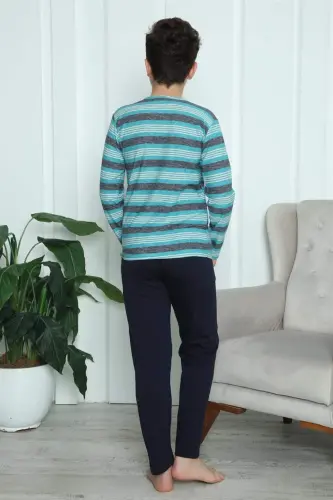 Boy's Cotton Pajama Set 20413 - 3