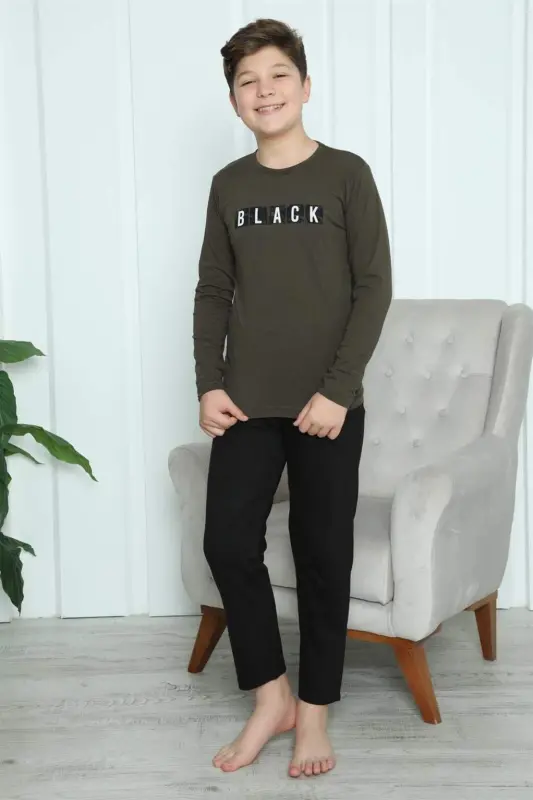 Boys' Cotton Pajama Set 20419 - 14
