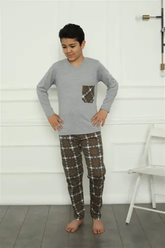 Boys' Cotton Pyjamas Set 20387 - 1