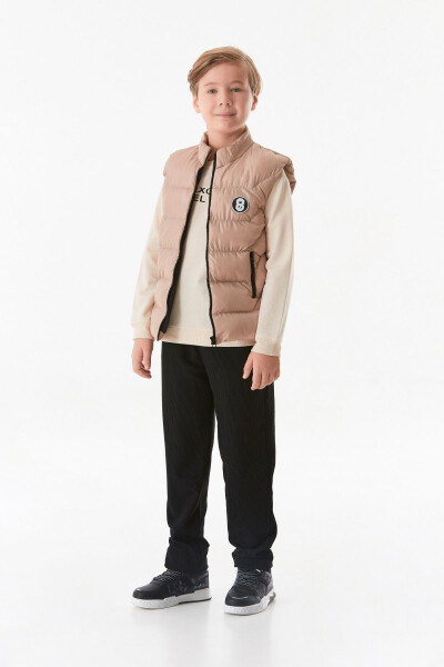 Boys' Double Pocket Puffer Vest - 8