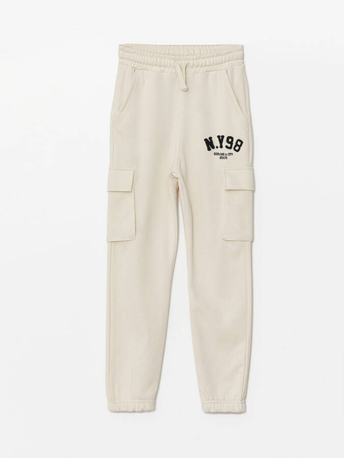 Boys' Elastic Waist Jogger Sweatpants - 4