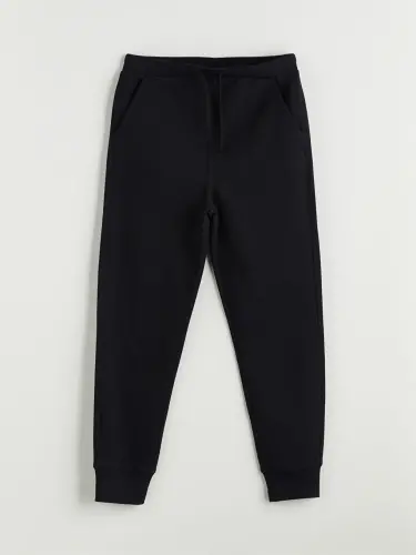 Boys' Elastic Waistband Jogger Sweatpants - 1