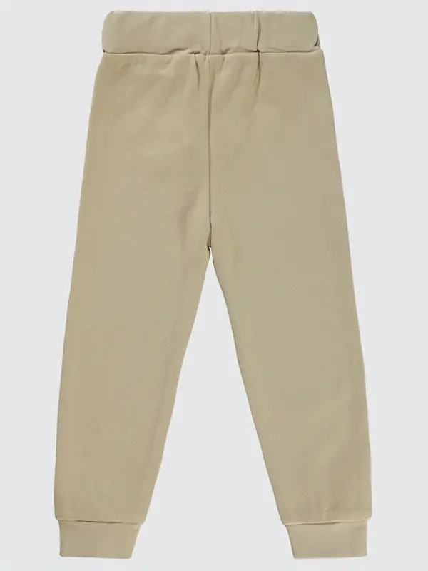 Boys Erkek Çocuk Eşofman Altı 2-5 Yaş Bej-Bej - 2