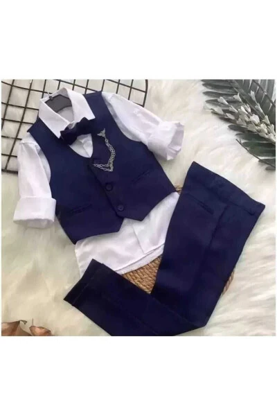 Boys Formal Wear Toddler Suits Four Piece - TERRY