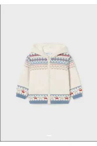 Boys Fur Lined Knit Cardigan - 3