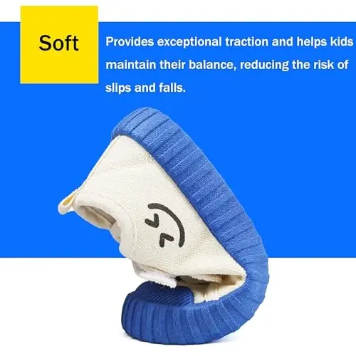 Boy's Girl's Toddlers Canvas Shoes Slip-On Lightweight Kids Sneakers Hook and Loops Casual Skin-Friendly Walking Running Shoes with Multicolor Sole (Toddler/Little Kids) - 5