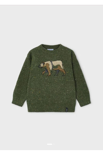 Boys' Green Sweater 4343 - 4
