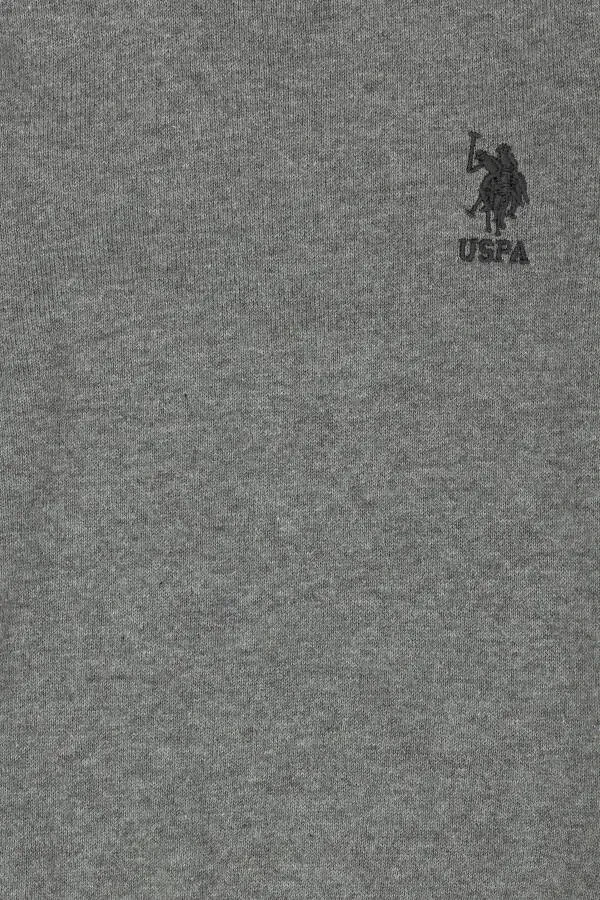 Boys' Grey Melange Basic Sweater 50269409-VR086 - 6