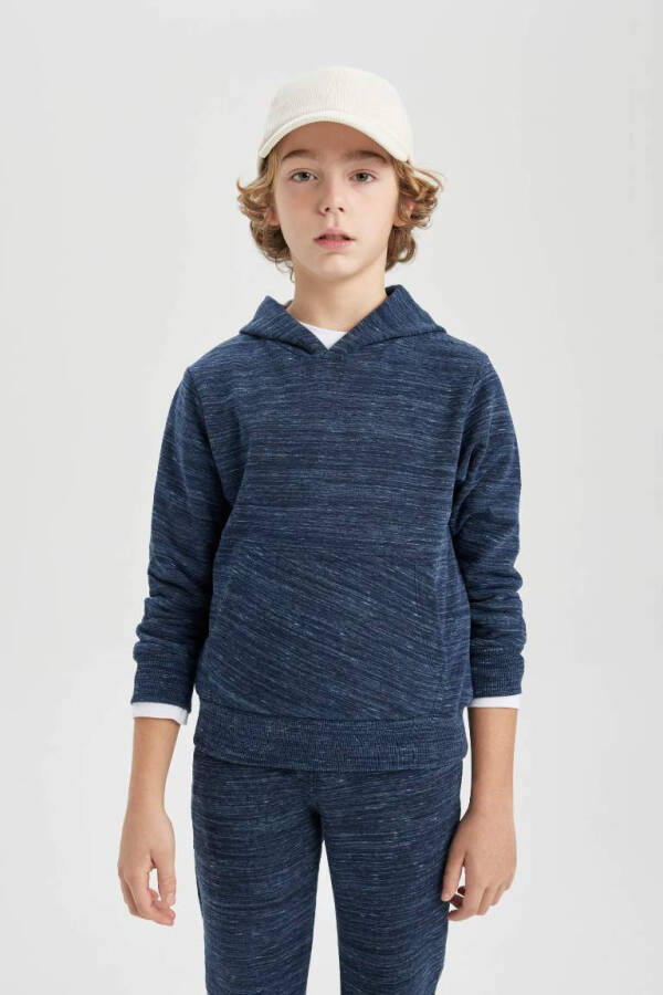 Boys Hoodie Indigo - 3