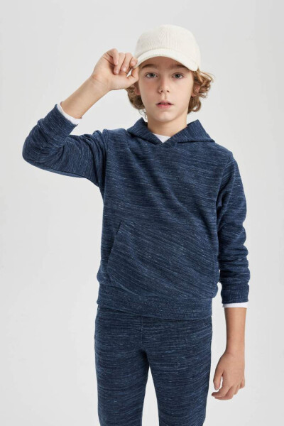 Boys Hoodie Indigo - 4