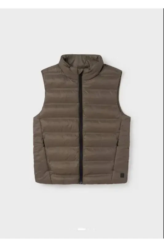Boys Inflatable Vest Brown - 4