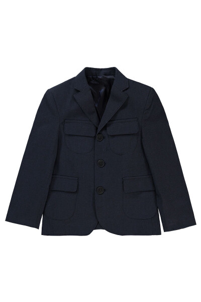 Boys' Jacket 10-13 Years Indigo - 1