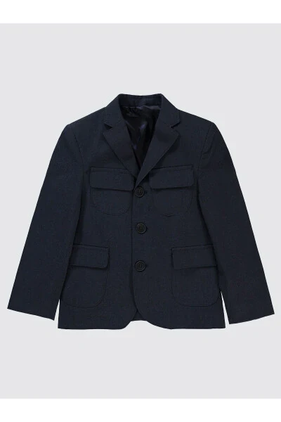Boys' Jacket 10-13 Years Indigo - CIVIL BOYS