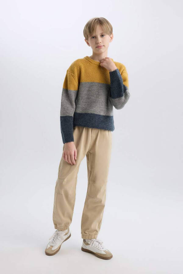 Boys Jogger Pants Beige - 3