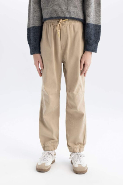 Boys Jogger Pants Beige - 4