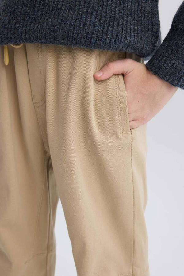 Boys Jogger Pants Beige - 5