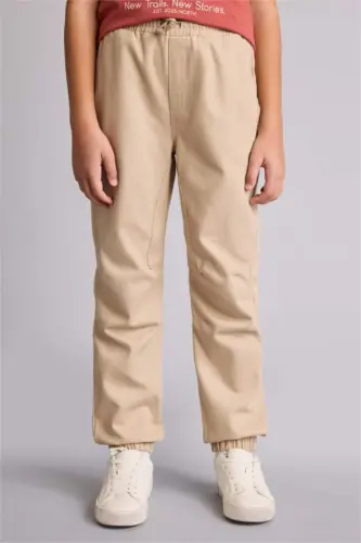 Boys Jogger Pants Beige - 3