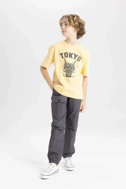 Boys Jogger Ribbed Trousers C0973a824sp - 1