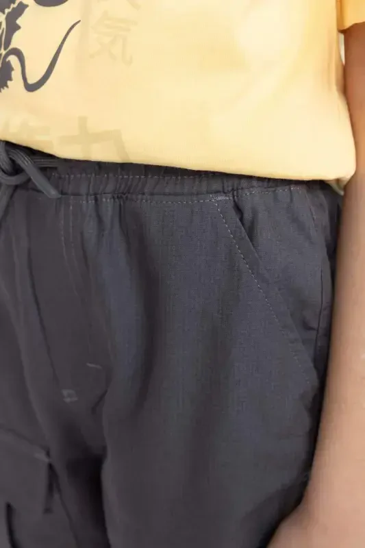 Boys Jogger Ribbed Trousers C0973a824sp - 5