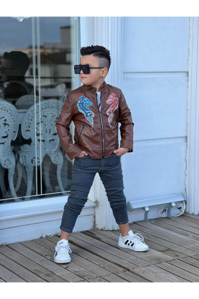 Boys Leather Jacket - 2