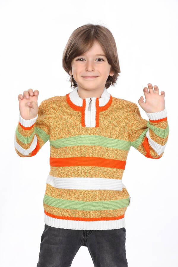 Boys' linyis knit sweater - 1