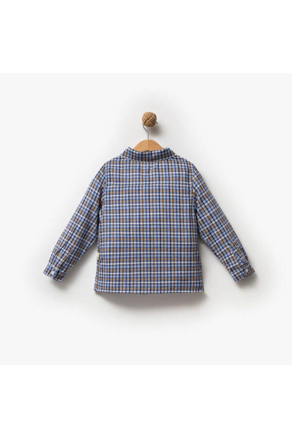 Boys' Long Sleeve Plaid Shirt - 2