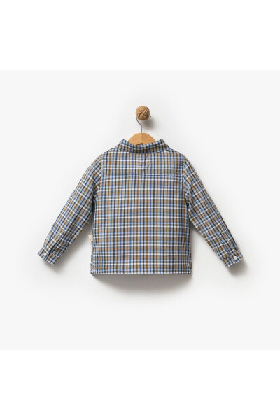 Boys' Long Sleeve Plaid Shirt - 2