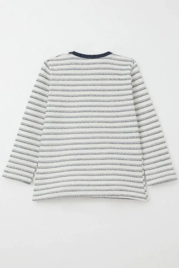 Boy's Long Sleeve T-Shirt Snap 9 Months-3 Years, Add - 2