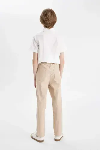 Boys' Loose Fit Standard Leg Gabardine Pants B8938A824SM - 7