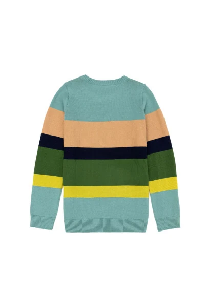 Boys Mint Bicycle Collar Sweater 50271362-VR090 - 8