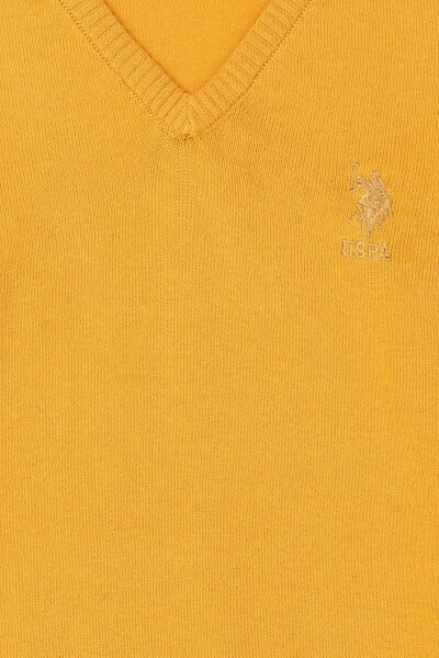 Boys Mustard Basic Sweater 50269415-vr072 - 3