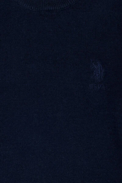 Boys Navy Blue Basic Sweater 50269409-VR033 - 9