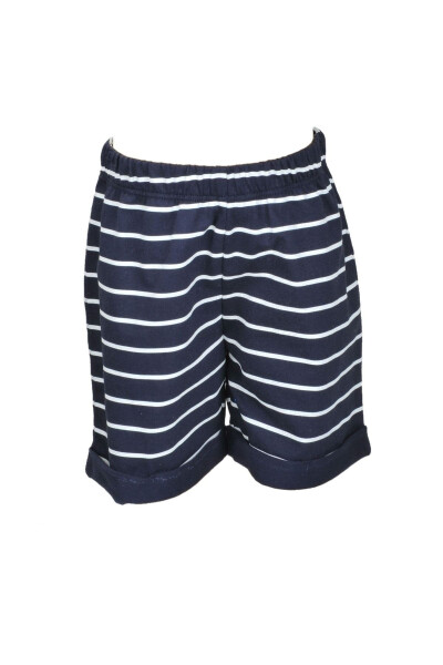 Boys Navy Striped Shorts 9 months - 8 years - 1