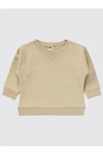 Boy's Outfit Set 6-18 Months Coffee with Milk - 3