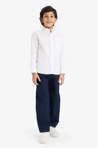 Boys Oxford Shirt - DEFACTO (1)
