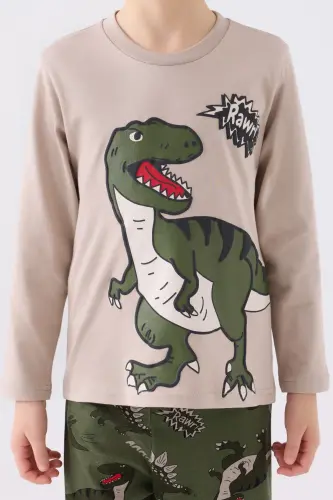 Boys' Pajama Set Sand RP3428-2 - 4