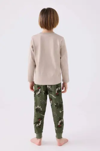 Boys' Pajama Set Sand RP3428-2 - 4