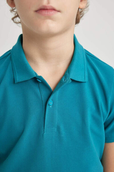 Boys' Pike Short Sleeve Polo Shirt Green - 5