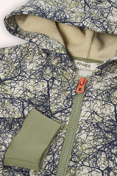 Boy's Printed Beige Sweatshirt - 3