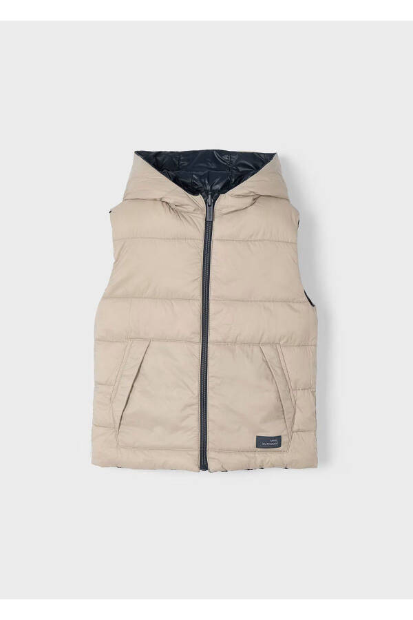 Boys' Reversible Puffer Vest - 2