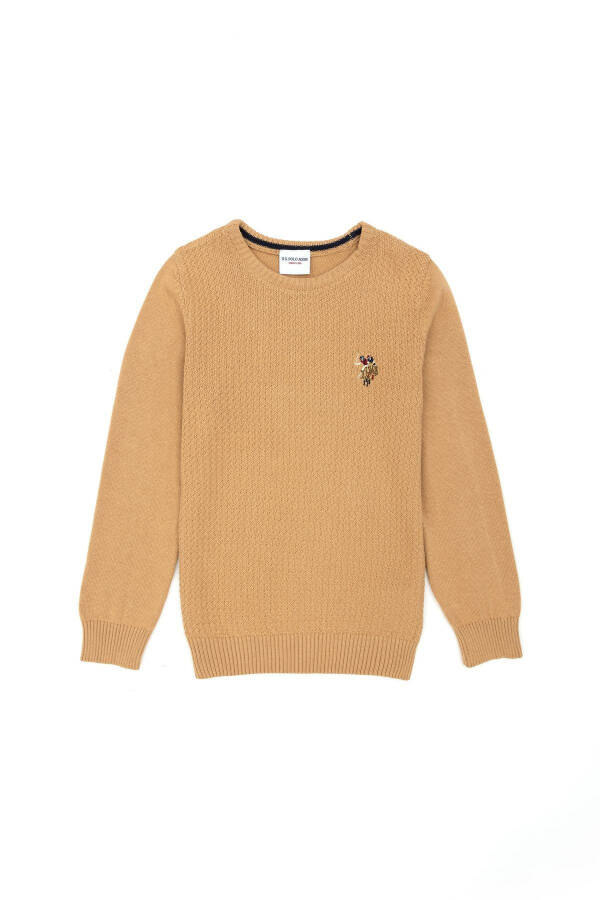 Boys Sand Basic Bike Neck Sweater 50269033-VR085 - 4