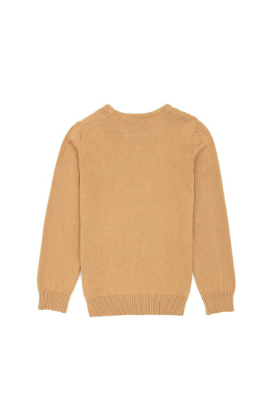 Boys Sand Basic Bike Neck Sweater 50269033-VR085 - 5